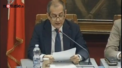 Il ministro Tria conferma in Parlamento la previsione sul Def | Notizie.it