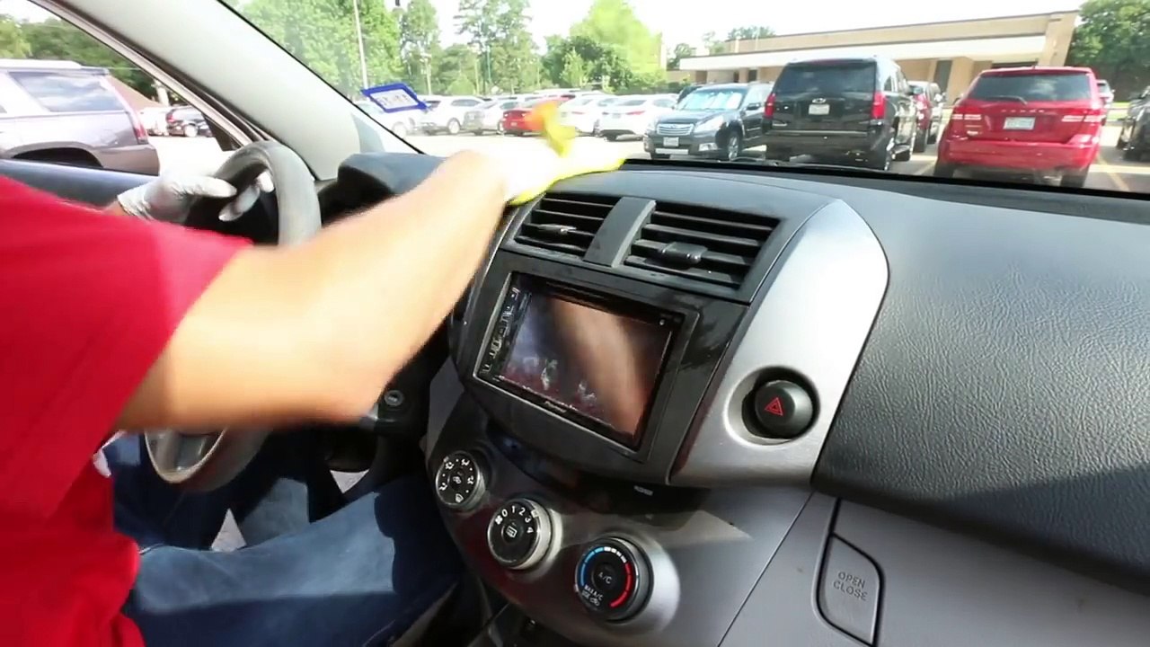 Horrendous Car Interior Thoroughly Cleaned - Toyota RAV4