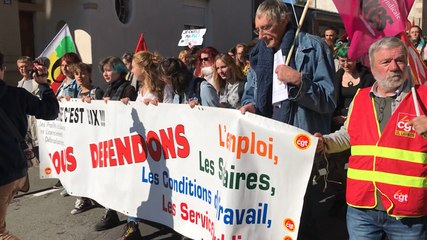 Manifestation du 9 octobre 2018 à Lannion