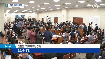 견제구만 던진 선동열 국정감사…“소신대로 선발”