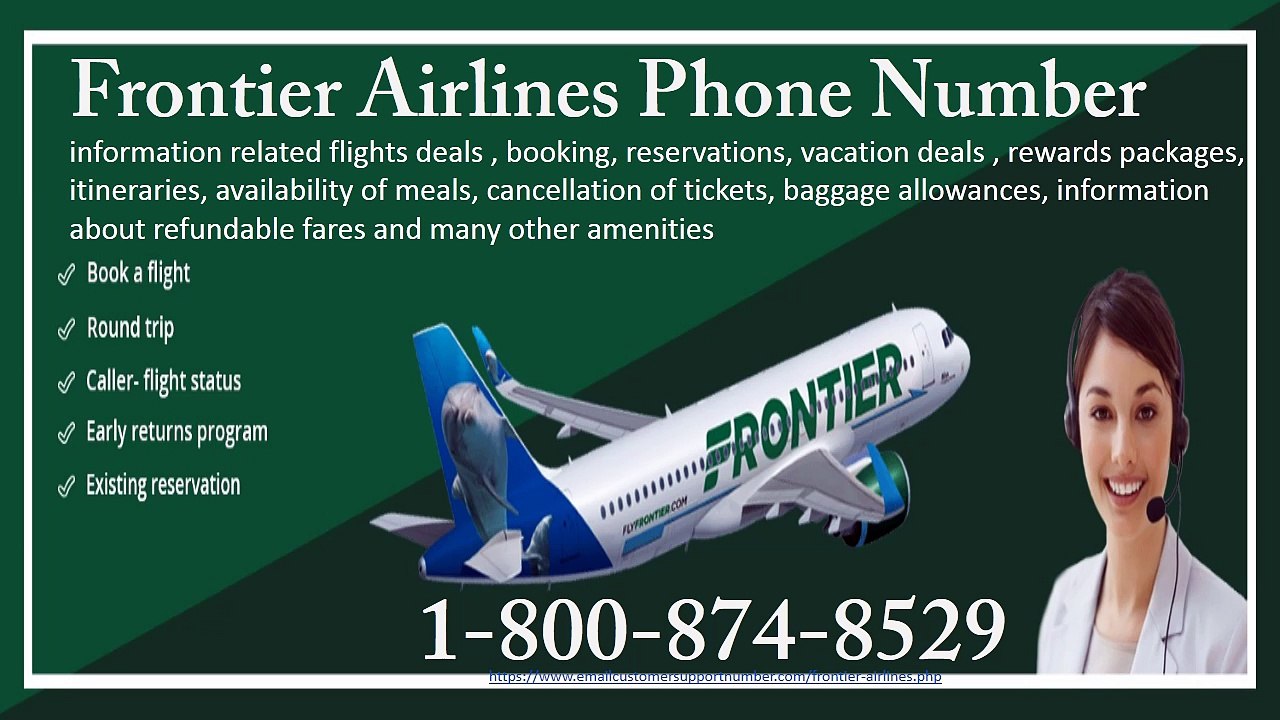 Need to Concern Frontier Airlines Phone Number 1-800-874-8529