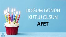 İyi ki Doğdun AFET - İsme Özel Doğum Günü Şarkısı