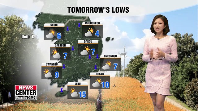 Temperatures lower than seasonal average this week _ 101018