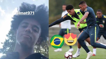 Session Basket pour Koundé, Pablo avec la Seleçao I LE ZAP GIRONDINS