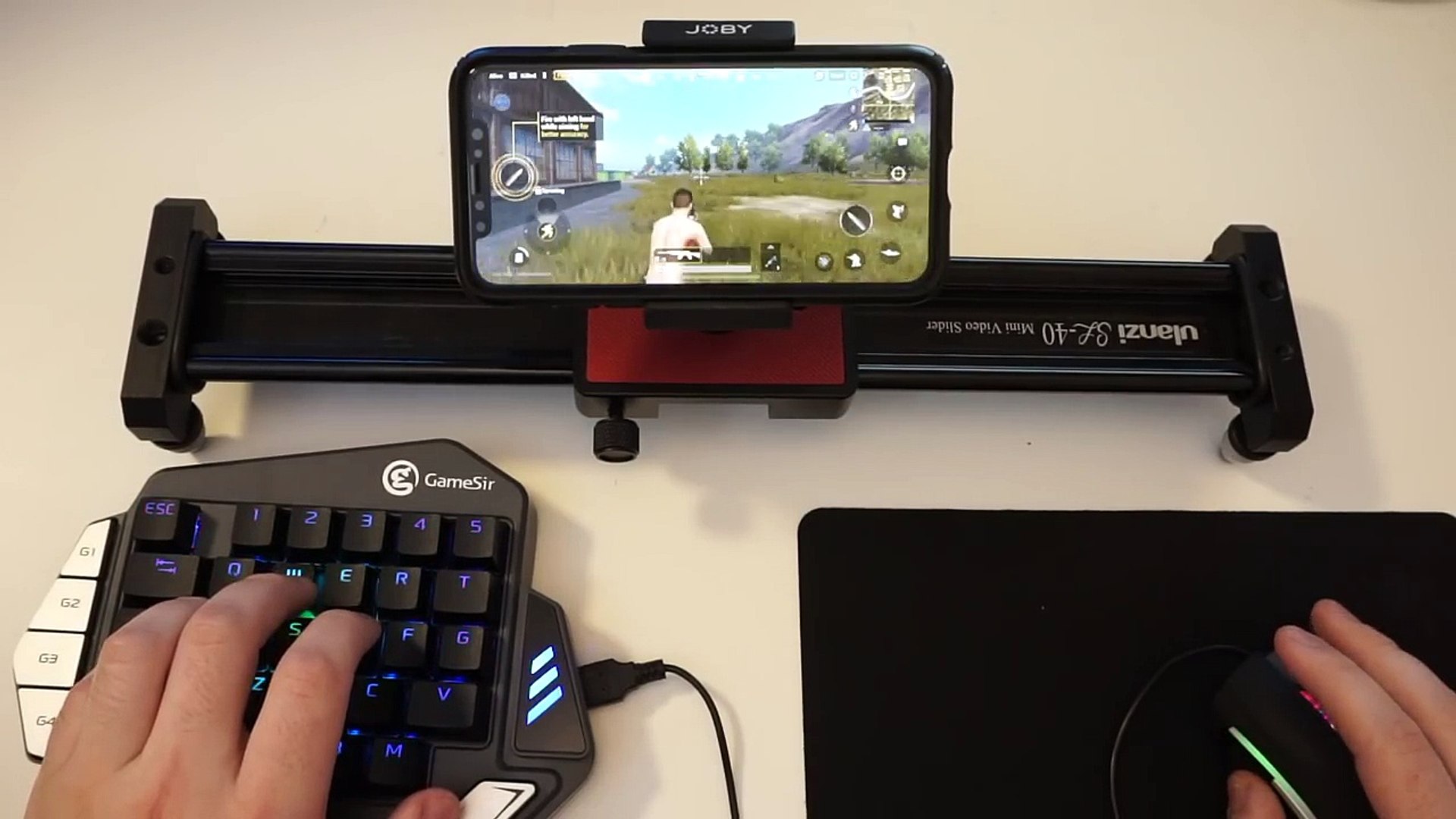 ⁣Mouse & Keyboard On PUBG Mobile - GameSir Z1