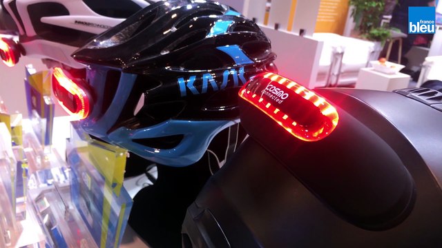 Mondial de l'auto 2018 : un feu stop arrière pour les conducteurs de deux-roues et les cyclistes