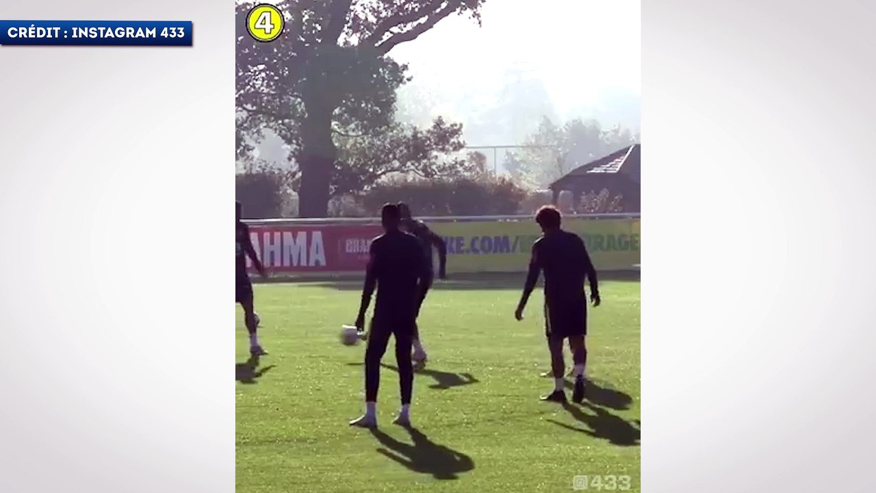 Le double petit pont dévastateur de Neymar sur Filipe Luis