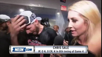 Chris Sale on strong relief effort in Game 4 of ALDS