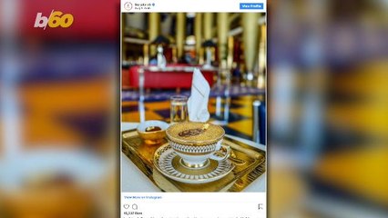 Dubai Hotel Creates 24 Carat Gold Cappuccino
