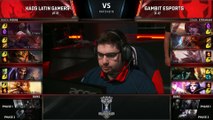 KLG vs GMB   Day 3 Play-In Stage S8 LoaL Worlds 2018   Kaos Latin Gamers vs Gambit Esports