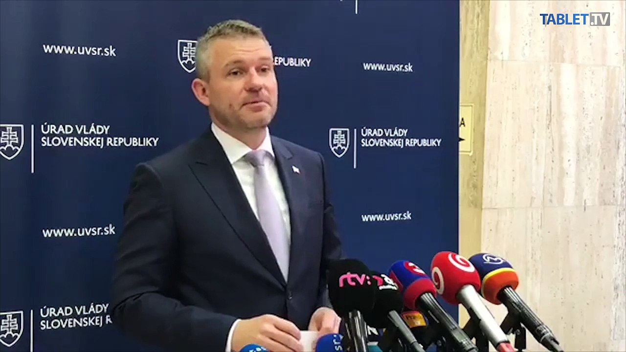 ZÁZNAM: Brífing premiéra P. Pellegriniho