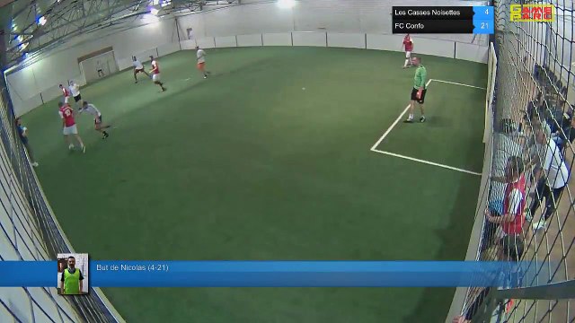 But de Nicolas (4-21) - Les Casses Noisettes Vs FC Confo - 04/10/18 21:00 - LIGUE 5