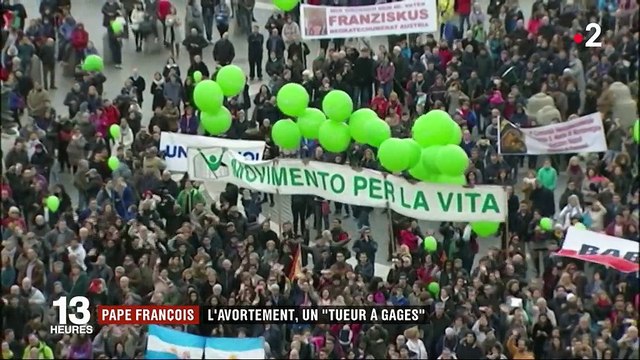 Le pape François compare l'avortement au recours à un tueur à gages