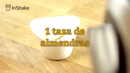 Batido de almendras y plátano para ganar peso