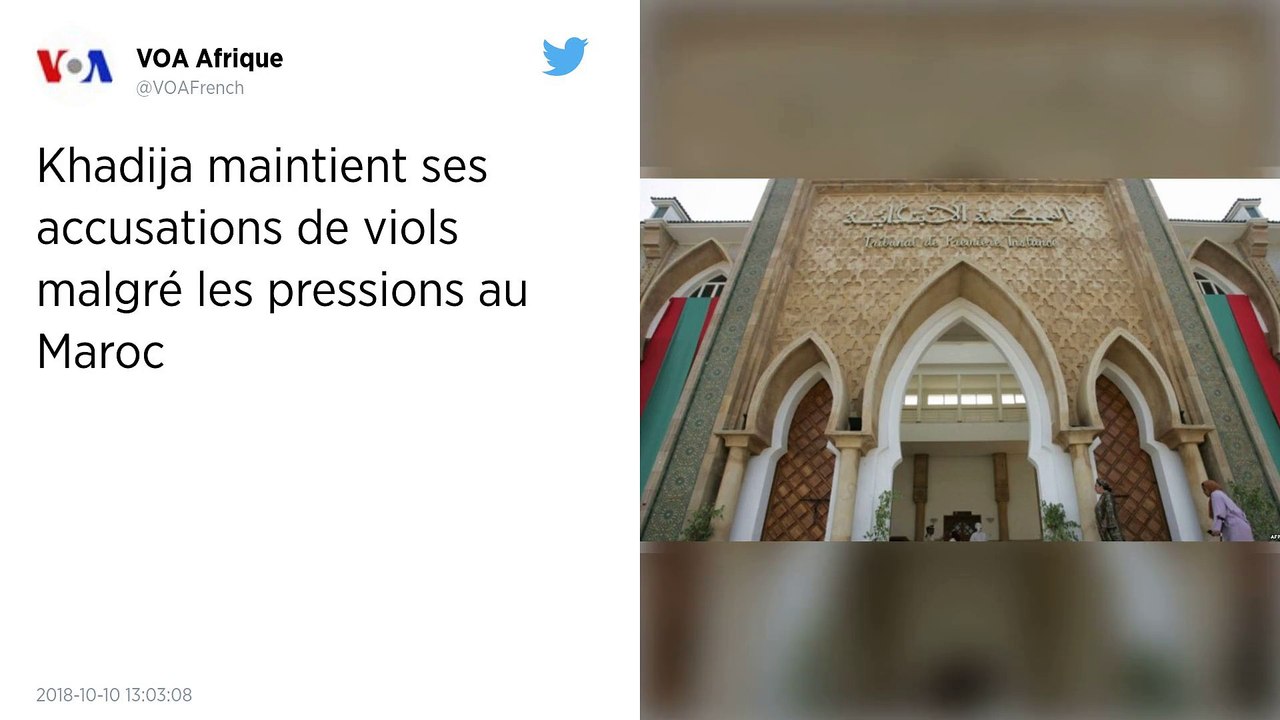Viol collectif au Maroc. La victime maintient ses accusations malgré les pressions.