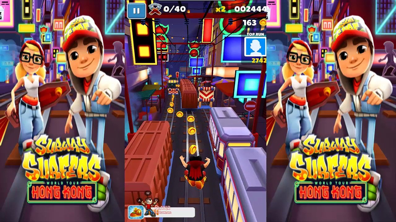 SUBWAY SURFERS GAMEPLAY PC HD - Unlocked King Vampire Outfit & Dragon Board