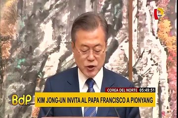 Kim Jong-un quiere que el Papa Francisco visite Corea del Norte