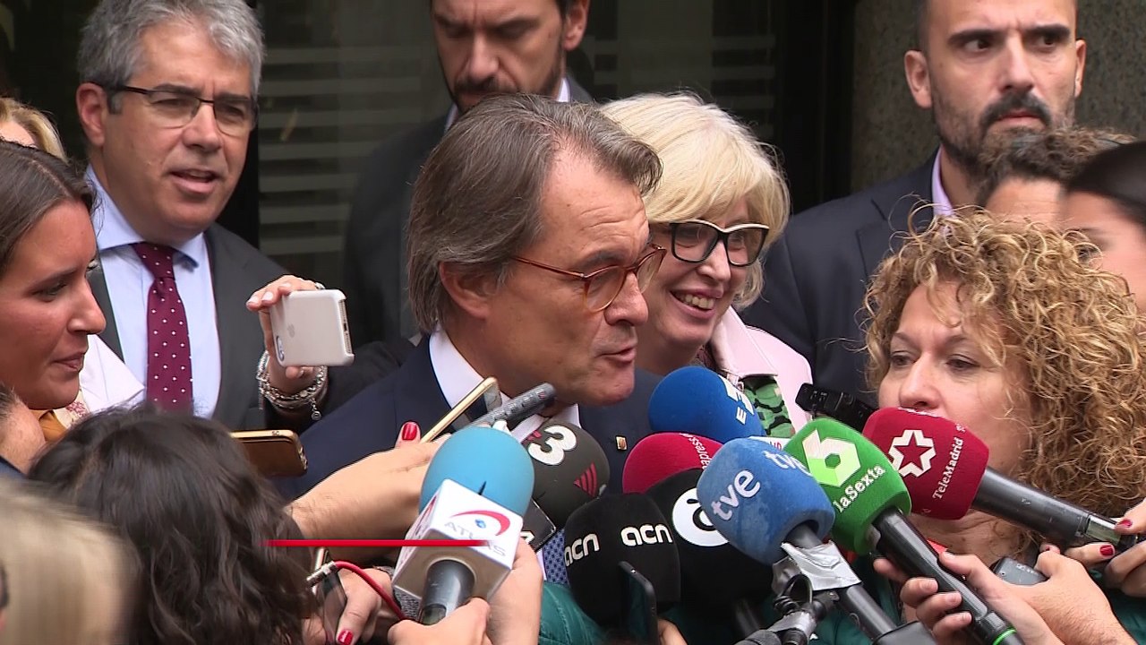 Artur Mas culpa de su juicio al "espíritu de venganza" de Sociedad Civil Catalana