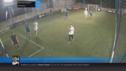 But de emmanuel (7-6) - Micromania Zing FC Vs Ola Promo - 09/10/18 20:00 - Hiver 2018 loisir mardi