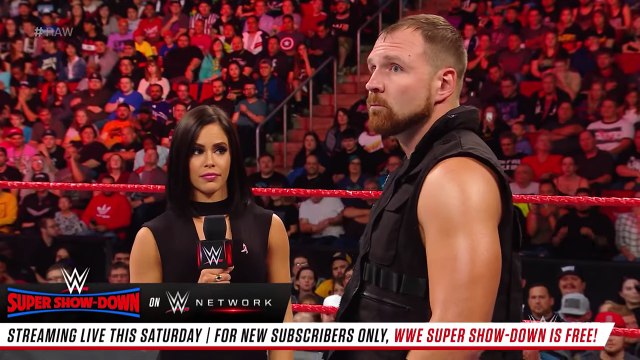 Roman Reigns vs. Dolph Ziggler- Raw, Oct. 1, 2018