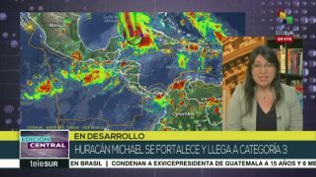 Huracán Michael se dirige al norte de Florida, Estados Unidos