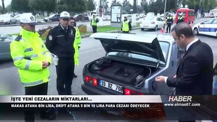 İşte yeni cezalar... Makas atana bin lira!