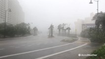 Howling winds rage as Hurricane Michael nears