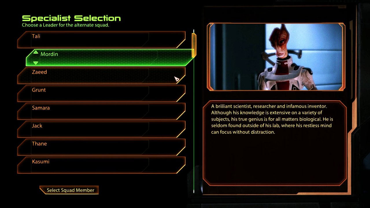 Mass Effect 2 Soundtrack - Suicide Mission Crew Selection Music