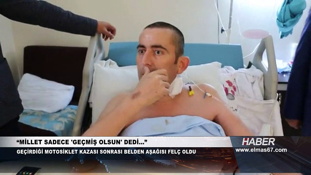 "Millet sadece 'Geçmiş olsun' dedi..."