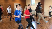 Atelier danse théâtre avec les lycéens de Saint-Thomas-d’Aquin