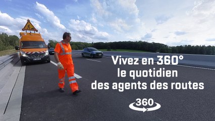 Vous qui passez sans me voir - vidéo 360 (Campagne sécurité des agents des routes 2021)