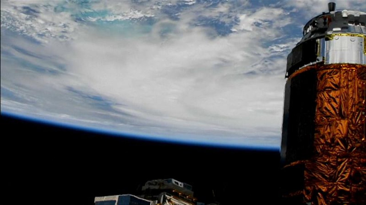 Hurrikan 'Michael' vom Weltall aus gesehen