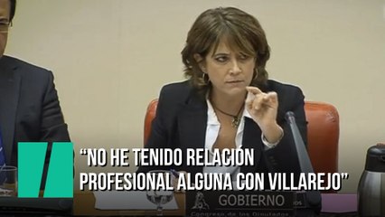 Dolores Delgado: "No he mentido. No he tenido relación profesional alguna con el señor Villarejo".