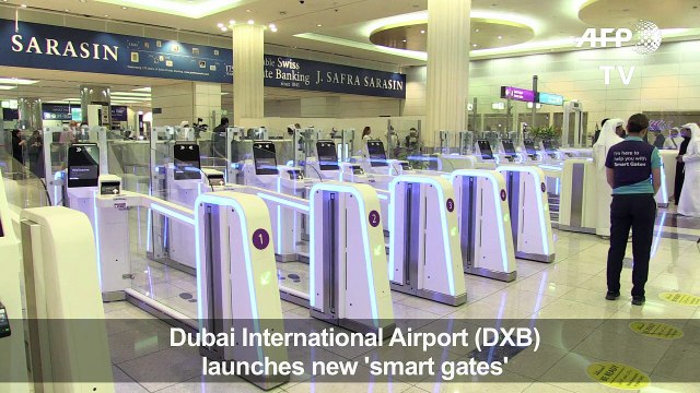 Dubai try new smart gates to process passengers at border