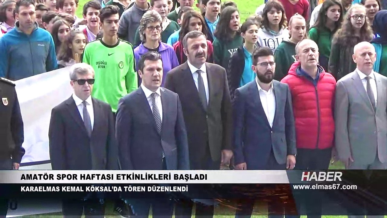 Amatör spor haftası etkinlikleri