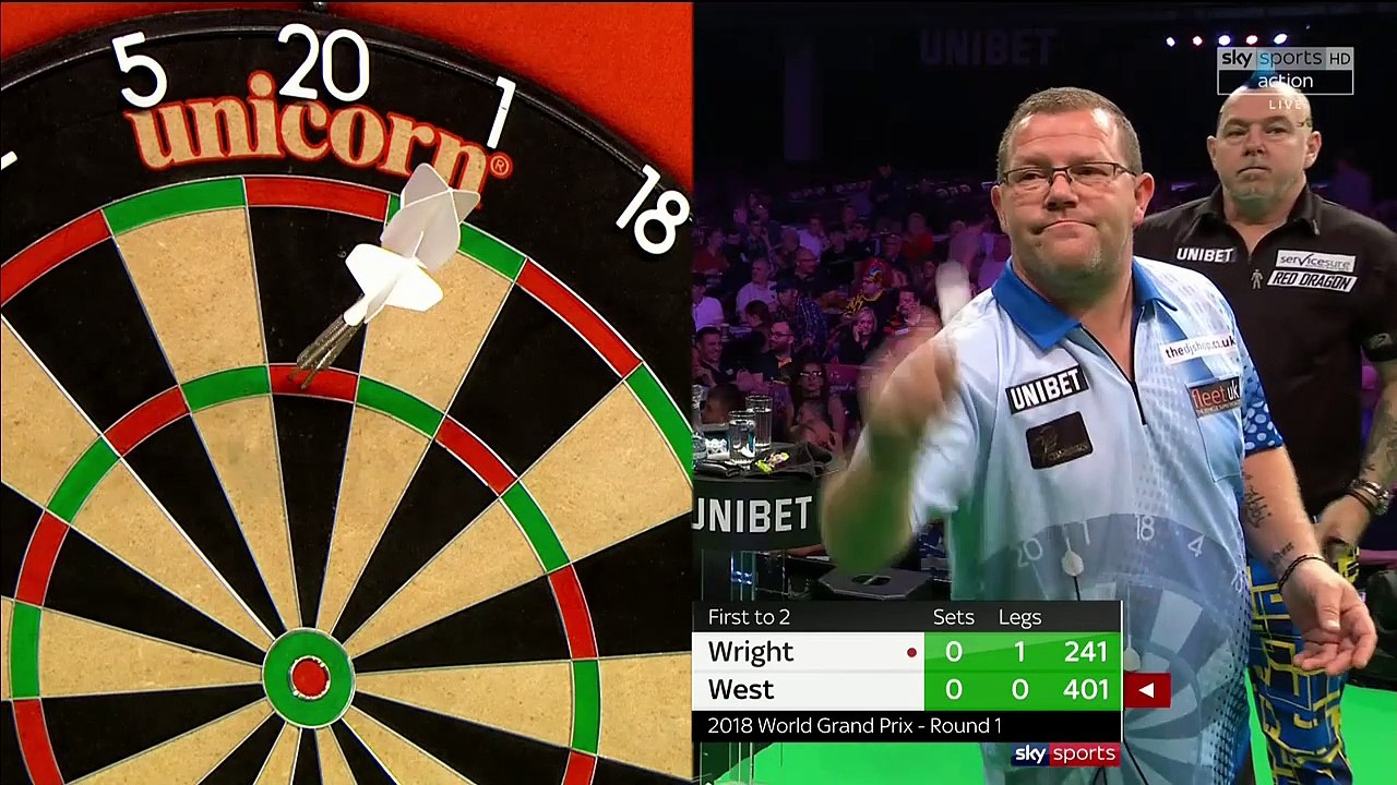 Peter Wright vs Steve West | Round 1 | World Grand Prix 2018