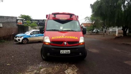 Ciclista fratura dedo ao sofrer queda