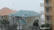 Hurricane Michael tears apart roofs as it makes landfall