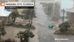 Ferocious Hurricane Michael winds rip off roofs, send debris flying
