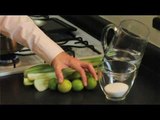 Agua de apio con limon - Celery and Lemon Water