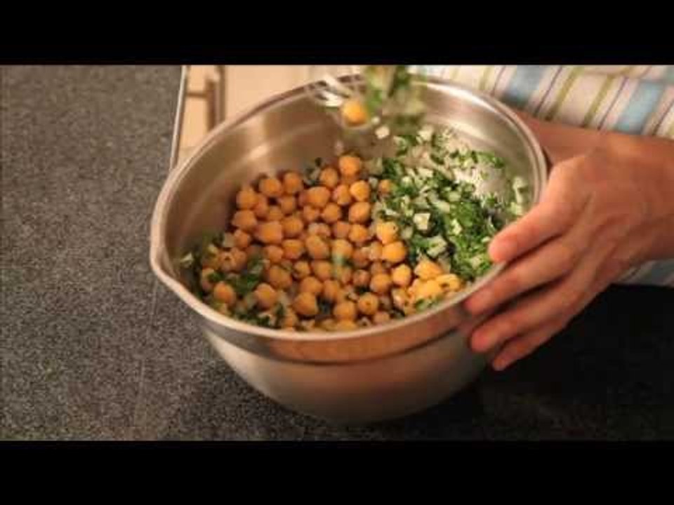 Ensalada fría de garbanzos - Garbanzo Salad