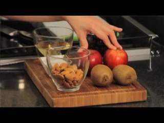 Coctel de frutas al vino blanco