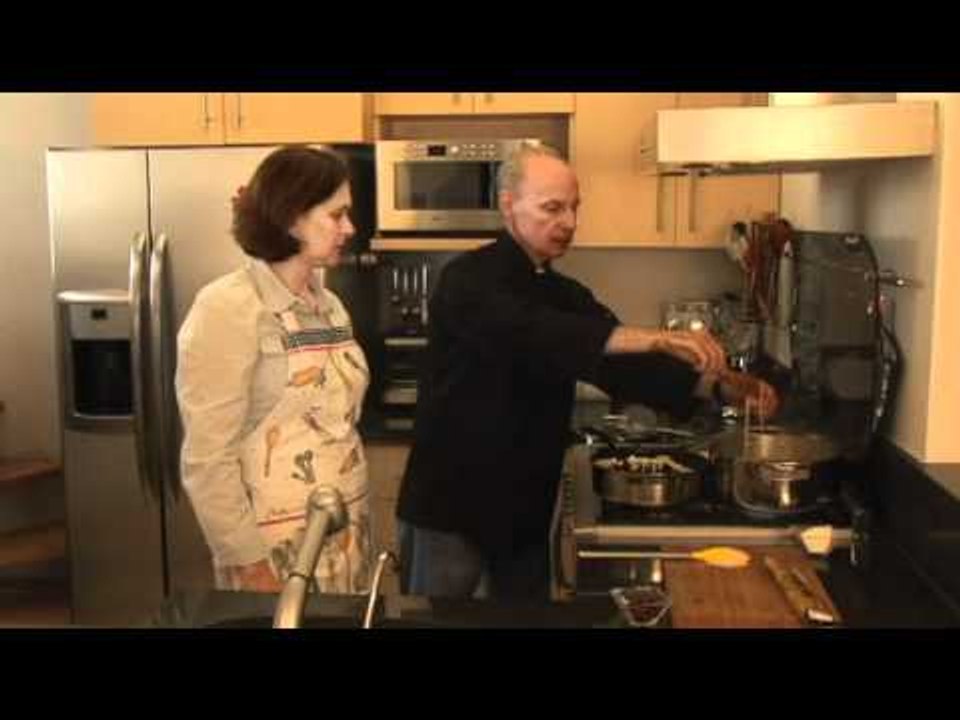 Linguini con camarones en crema de chipotle y tequila - Shrimp Linguini in Chipotle & Tequila Sauce