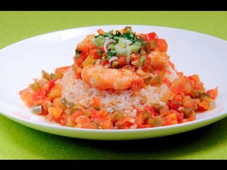 Camarones estilo Nueva Oreleans