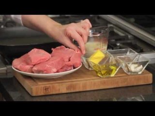 Medallones de res a la pimienta