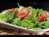 Ensalada de lechugas con aderezo de limón - Salad with Lemon Dressing