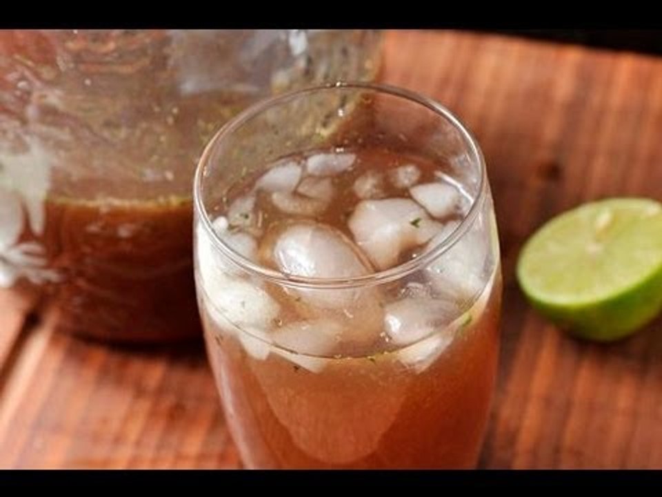 Limonada con menta