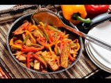 Fajitas de tofu - Tofu Fajitas