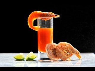 Caldo de camarón estilo cantina - Cantina Style Shrimp Soup