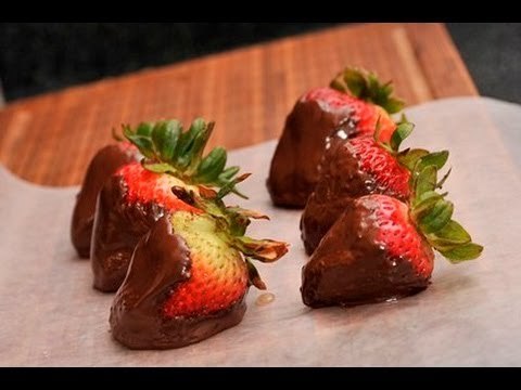 Fresas con chocolate - Chocolate Covered Strawberries